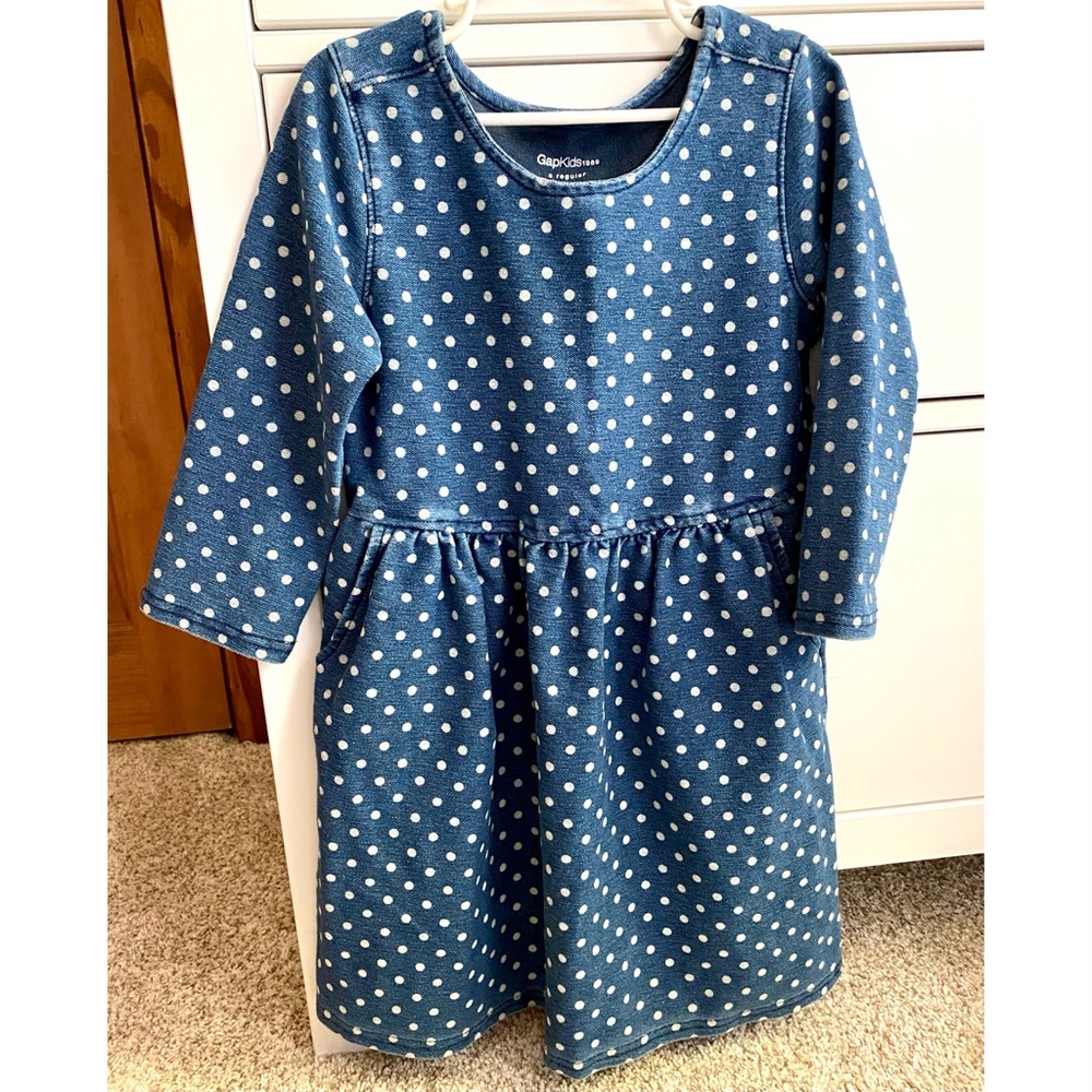 Gap Kids Polka Dot Dress with Pockets